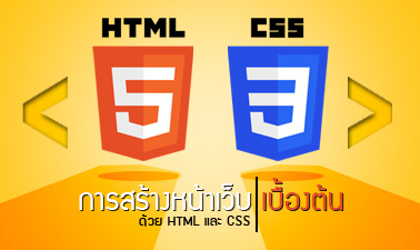 สู่การเป็นนักพัฒนาเว็บ: การสร้างหน้าเว็บเบื้องต้นด้วย HTML และ CSS