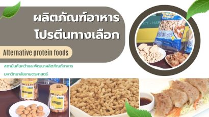 ผลิตภัณฑ์อาหารโปรตีนทางเลือก